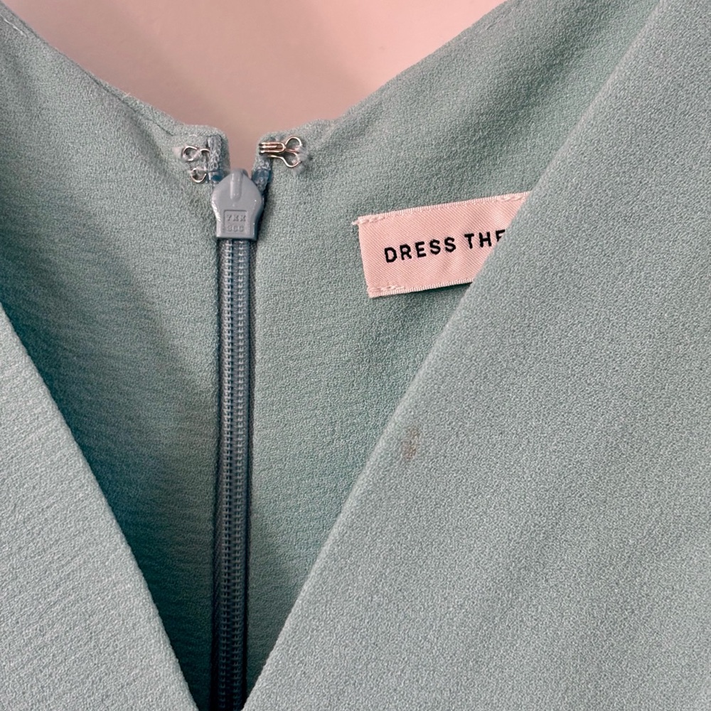 Dress the Population Iris Gown in Tranquil Blue - Picture 4 of 12